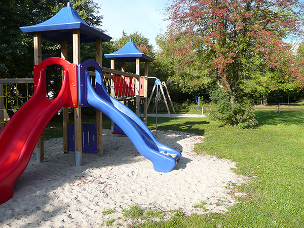 Außenspielplatz der Kita Sonnenschein Ilmenau